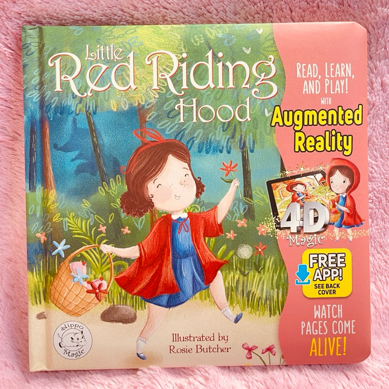 Little Red Riding Hood小紅帽 AR書 4D書  英文童書