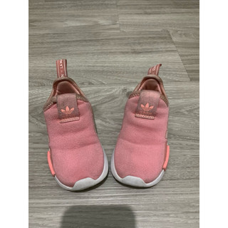 二手/中古 愛迪達 童鞋 adidas originals MND 粉色 8成新 6K=13.5cm