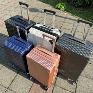 【WALLABY 袋鼠】復古款 行李箱 旅行箱 直角行李箱 登機箱 超大行李箱 輕量行李箱 20吋 24吋 28吋