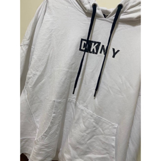 DKNY帽T DKNY白長袖 DKNY長袖 DKNY 衣服 DKNY上衣近全新