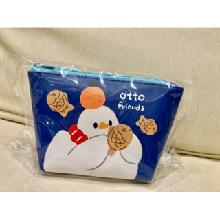 全新現貨 正版授權 夏日祭典：dtto friends pu皮製零錢包 萬用包 / 帆布便當袋：漫畫款 有防偽標籤