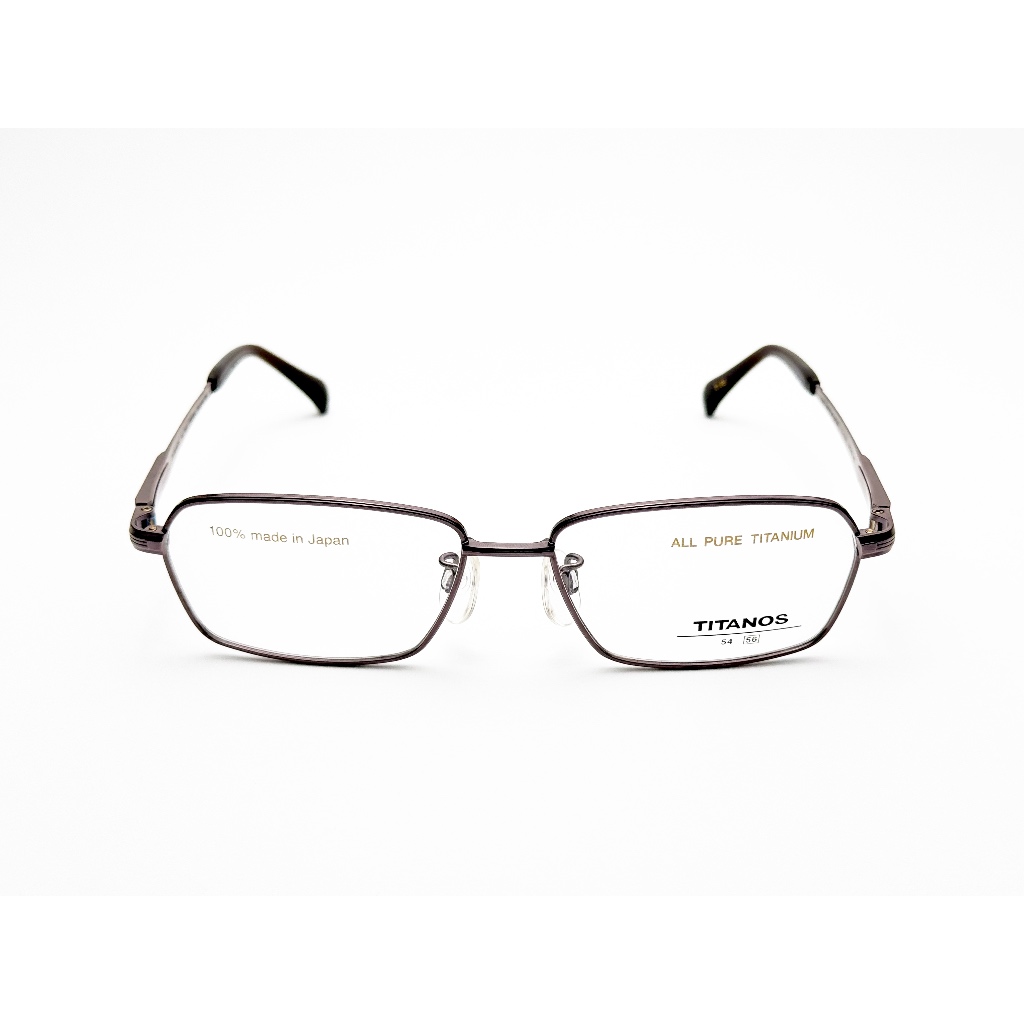 【全新特價】TITANOS 帝王鈦 日本製光學眼鏡鏡框 T1381 CV 5S 高級100%帝王純鈦 Titanium