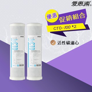 【思維康SWEETCOM】愛惠浦 EVERPURE CTO100 CTO-100 活性碳濾心 二件一組/公司貨/多件優惠