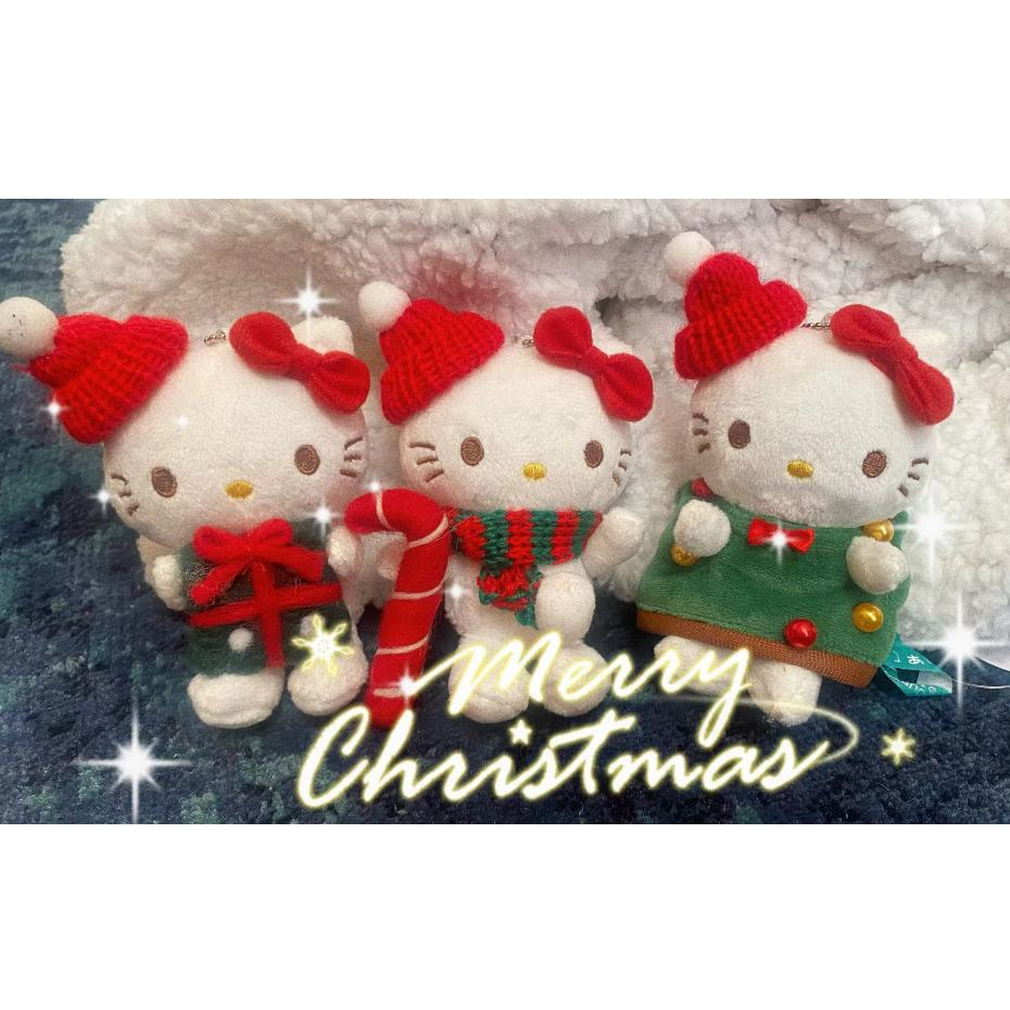 【聖誕系列】Hello Kitty聖誕節聖誕樹聖誕禮物 包包吊飾 節日限定凱蒂貓送閨蜜送女友