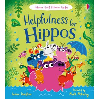 <Usborne> Helpfulness for Hippos 精裝書 繪本 有聲書 附QR code 品德行為教育