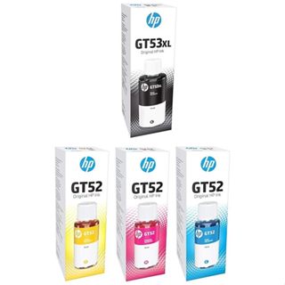 HP GT53XL GT52 原廠 黑色/彩色 高容量墨水， 連續供墨專用