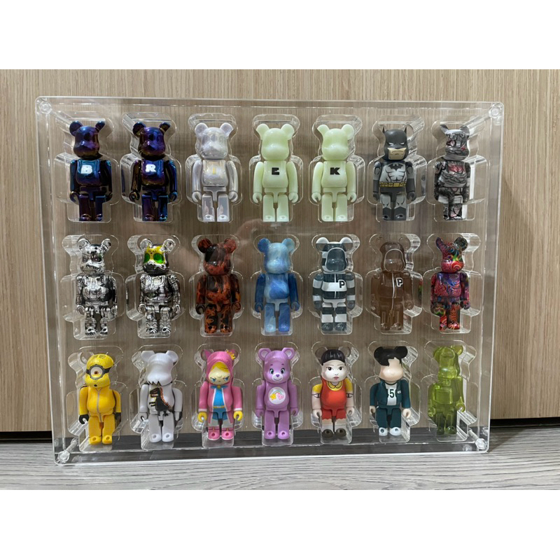 現貨Be@rbrick 庫柏力克熊 暴力熊 100% 展示盒 客製化