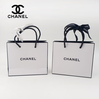 CHANEL 專櫃紙袋 香奈兒 小紙袋 提袋 包裝袋 禮品袋 含緞帶