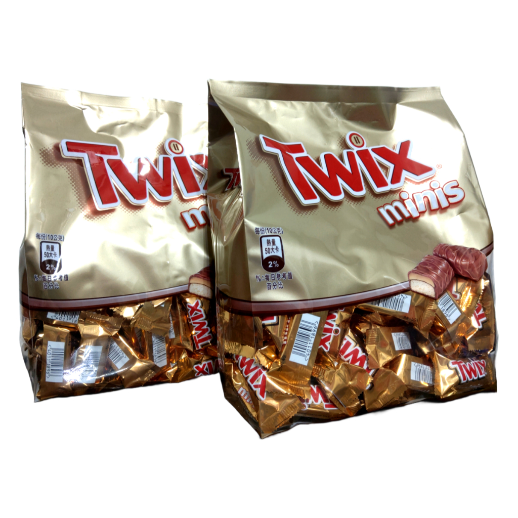 【Costco好市多】TWIX 特趣迷你焦糖夾心巧克力 TWIX MINIS CHOCOLATE BARS 家庭號