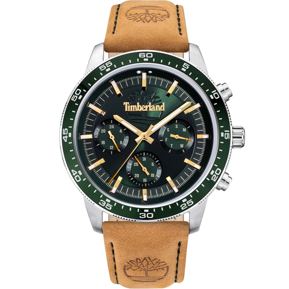 Timberland 天柏嵐 廣告款 Parkman 多功能手錶/44mm TDWGF0029001