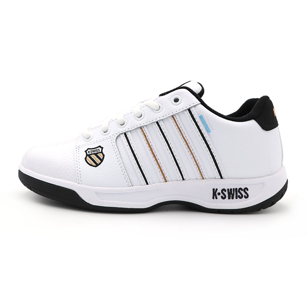 K-swiss Eadall WP 白金 防水 休閒 運動鞋 男款 B4652【新竹皇家06781-137】