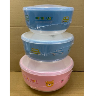 日式卡哇伊保鮮碗 兒童碗 保鮮盒 餐碗