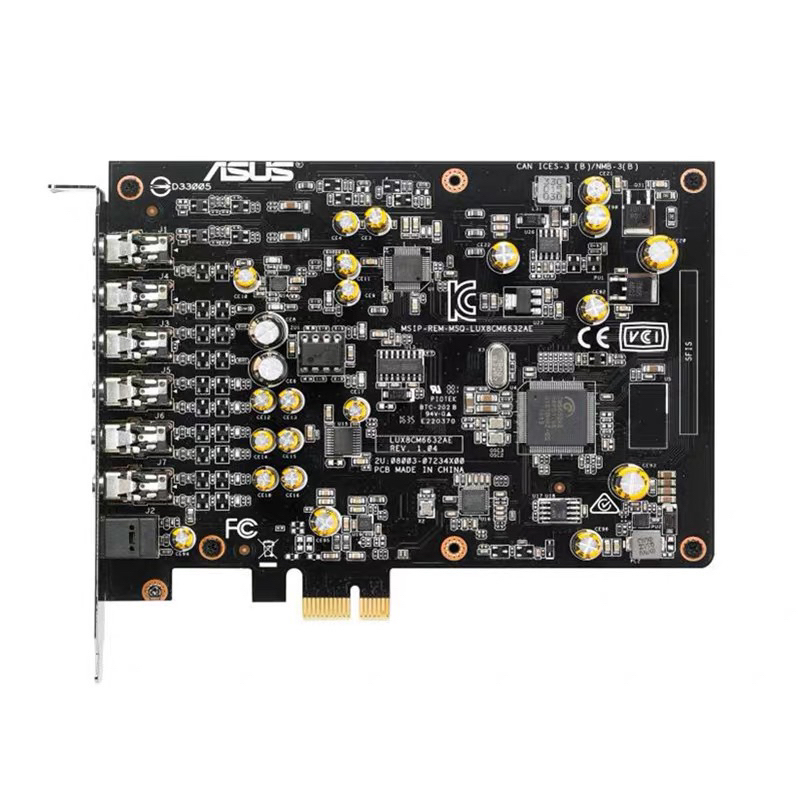 華碩（ASUS）XONAR AE 7.1聲道聲卡PCI-E電競影音聲卡帶光纖