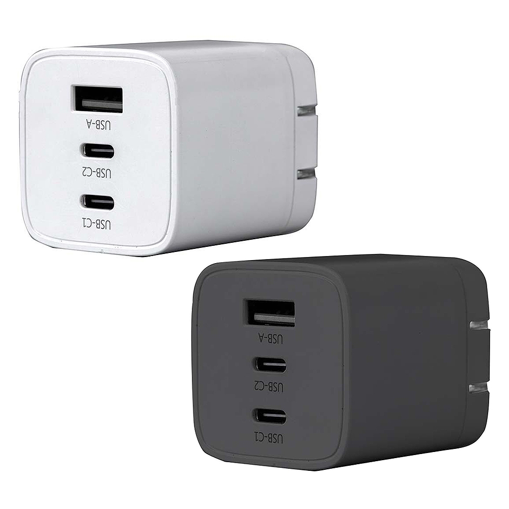 【DUX DUCIS】Wephone Gan 65W 氮化鎵三孔 PD 快充頭 雙USB-C+USB-A 充電器