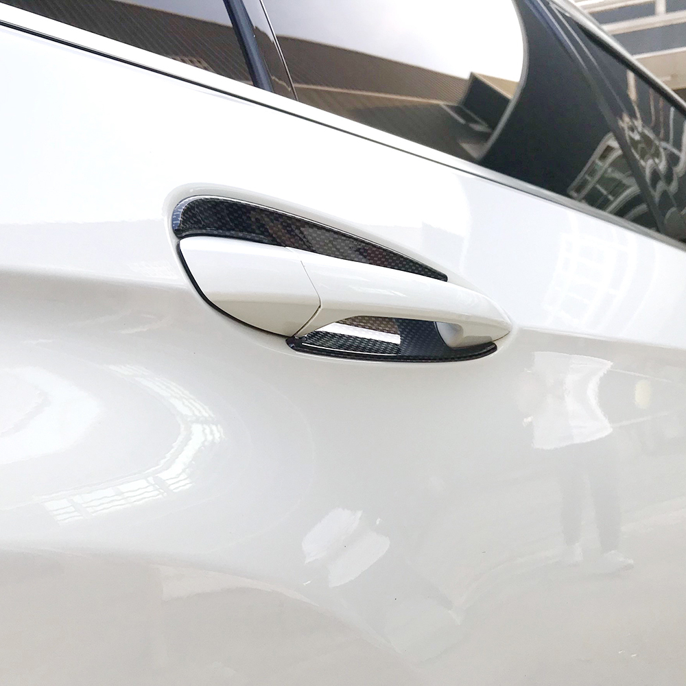 09-13 Benz E-Class Wagon S212 卡夢紋內襯 碳纖紋門碗 防刮 貼片