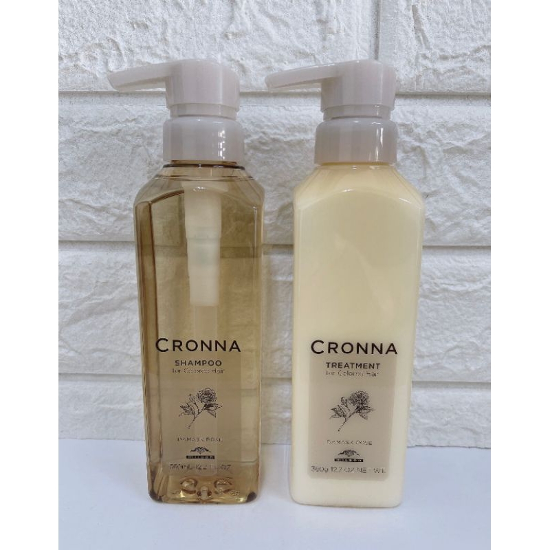 Milbon 哥德式 CRONNA可洛娜 大馬士革玫瑰洗髮精/護髮素 360ml