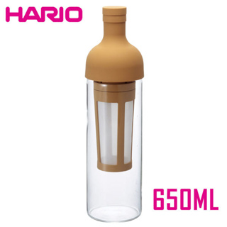 【HARIO】焦糖色酒瓶冷泡咖啡壺650ml