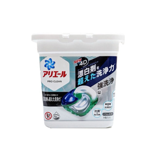 日本 P&G ARIEL清新除臭4D碳酸洗衣球 洗衣膠囊 超濃縮抗菌