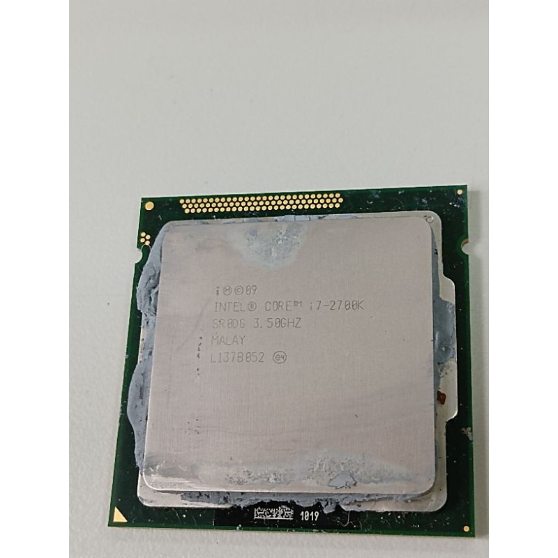 intel i7-2700k  CPU 處理器 8核心