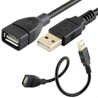【含稅店】USB延長線 USB A公-A母 35公分 金屬蛇管 金屬軟管 任意彎曲 C0001-1 USB蛇管 USB線