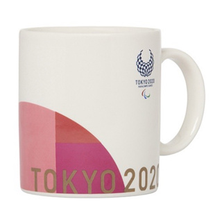 全新 2020年東京奧運 東京帕運 紀念馬克杯 粉 藍