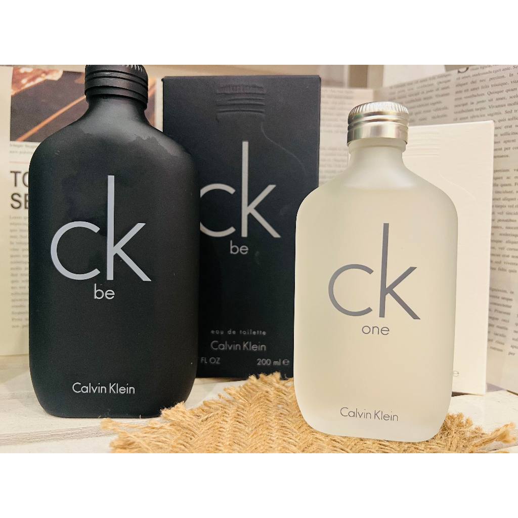 Ck be ck 男香 ck be ck one 男性淡香水 200ml 男香 古龍水 *La Bella*