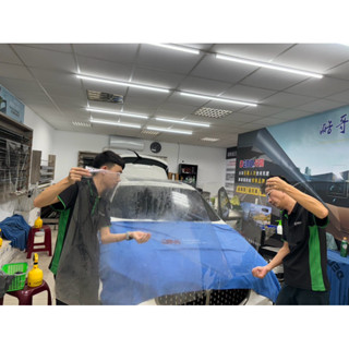 汽車前檔玻璃外貼防爆膜 有效預防跳石 避免玻璃損壞