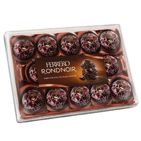 德國限量版Ferrero頂級黑金莎巧克力禮盒(14粒裝)~朗莎
