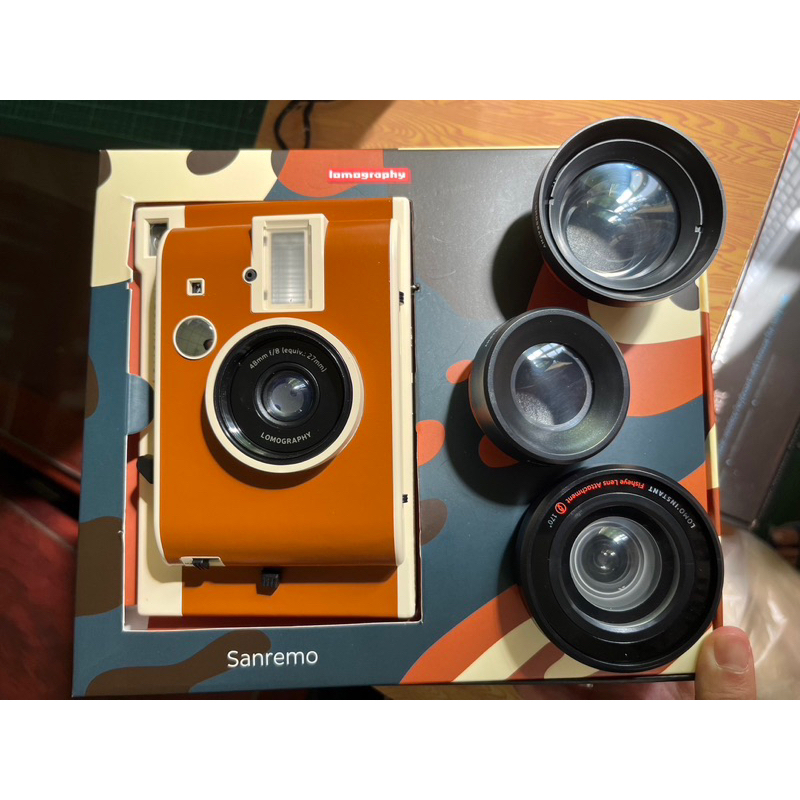 僅試用/Lomo'Instant 拍立得相機連 3 款鏡頭套組-Sanremo 版本