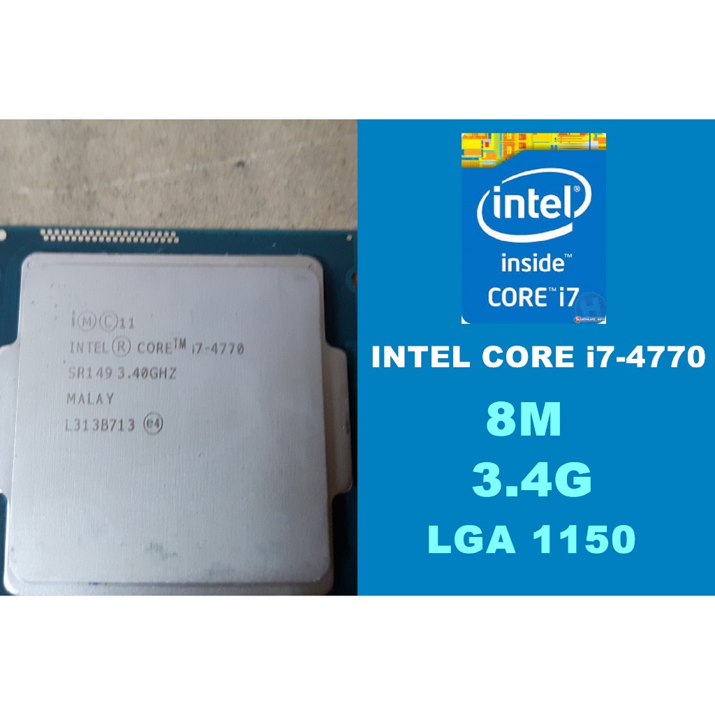 【 大胖電腦 】Intel i7-4770 4790 CPU/1150/8M/4C8T/保固30天/實體店面/可面交