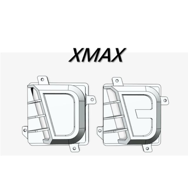 Xmax300 傳動進氣罩