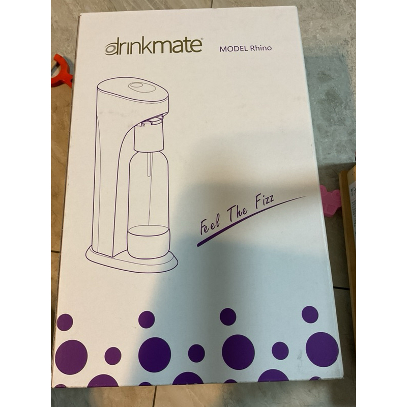 全新Drinkmate 氣泡水機（含CO2鋼瓶、打氣瓶、打氣機各一，可直接打氣泡至果汁中）