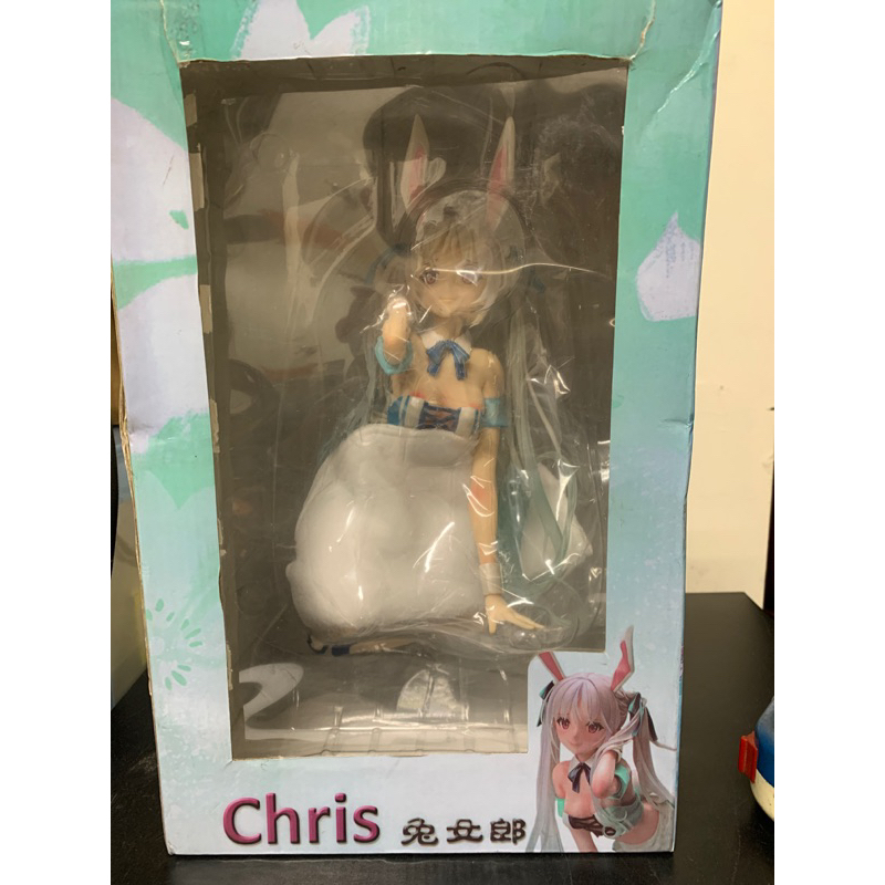 【現貨】美少女 BINDing Chris 克里斯 水藍色 1/4 兔女郎 模型 盒裝手辦