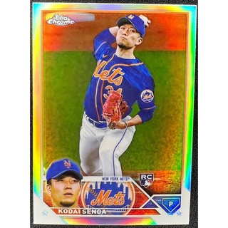 MLB球員卡 千賀滉大 Kodai Senga 2023 Topps Chrome RC Refractor 新人 亮面