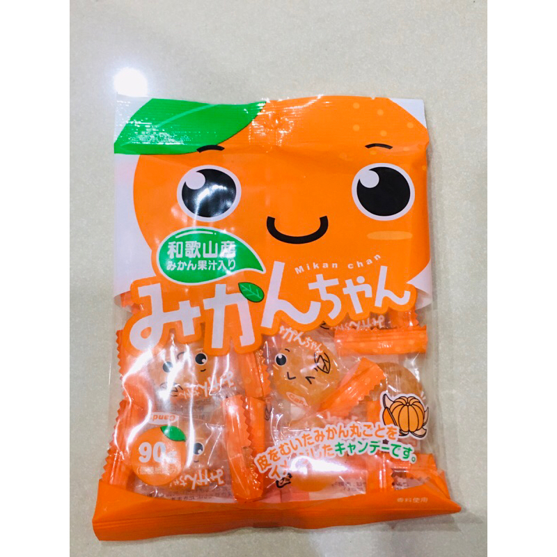 日本川口製菓造型 蜜柑糖風味90g
