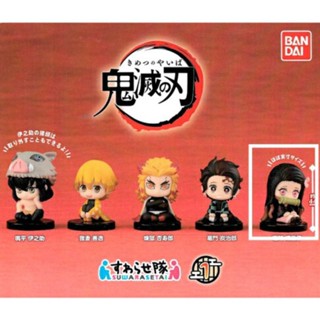 ●娃滴洞○全新 BANDAI 萬代 鬼滅之刃 坐姿公仔 P1 灶門禰豆子 扭蛋 轉蛋