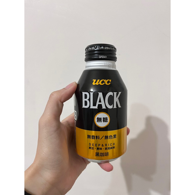 UCC 無糖黑咖啡飲料(275g) 現貨