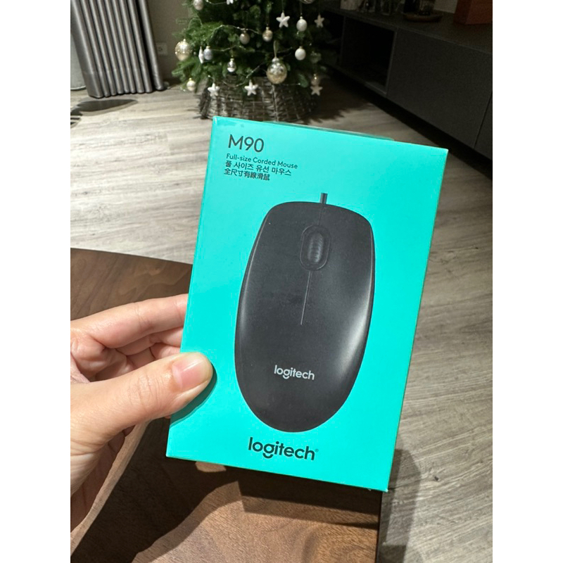 Logitech 羅技 M90 有線光學滑鼠