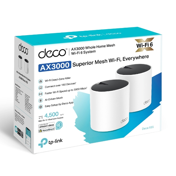 現貨 全新臺灣原廠公司貨 TP-Link Deco X55 AX3000 Mesh wifi6 X50 AX55 X25