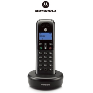MOTOROLA 數位無線電話機 T501+ 黑色