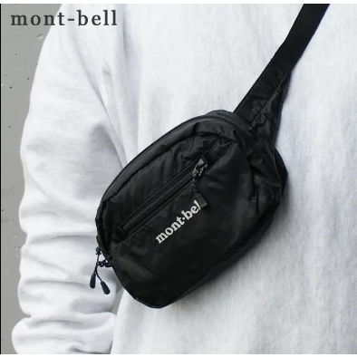 mont-bell 隨身腰包 1123985 POCKETABLE LIGHT POUCH S 登山腰包 斜肩包 旅行