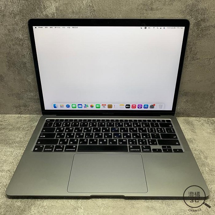 『澄橘』Macbook Air 13吋 2020 M1/16G/512GB 灰 二手《無盒裝》A65525