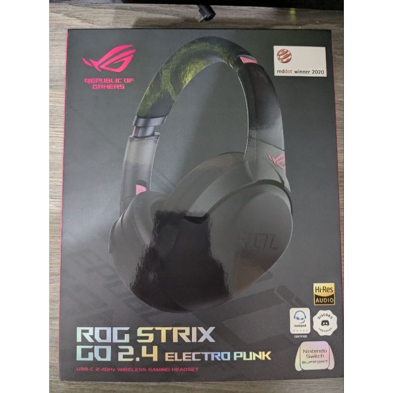 【二手近全新】ROG strix go 2.4G電馭粉