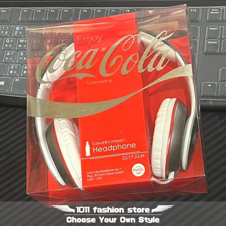 限量收藏 優惠價 全新 現貨 日本空運 可口可樂 全罩式耳機 有線耳機 耳戴耳機 CC17-22JH