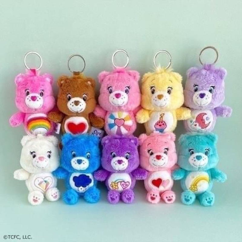 現貨♡  ̖́-  日本直送 🇯🇵 Care Bear彩虹熊 吊飾 娃娃