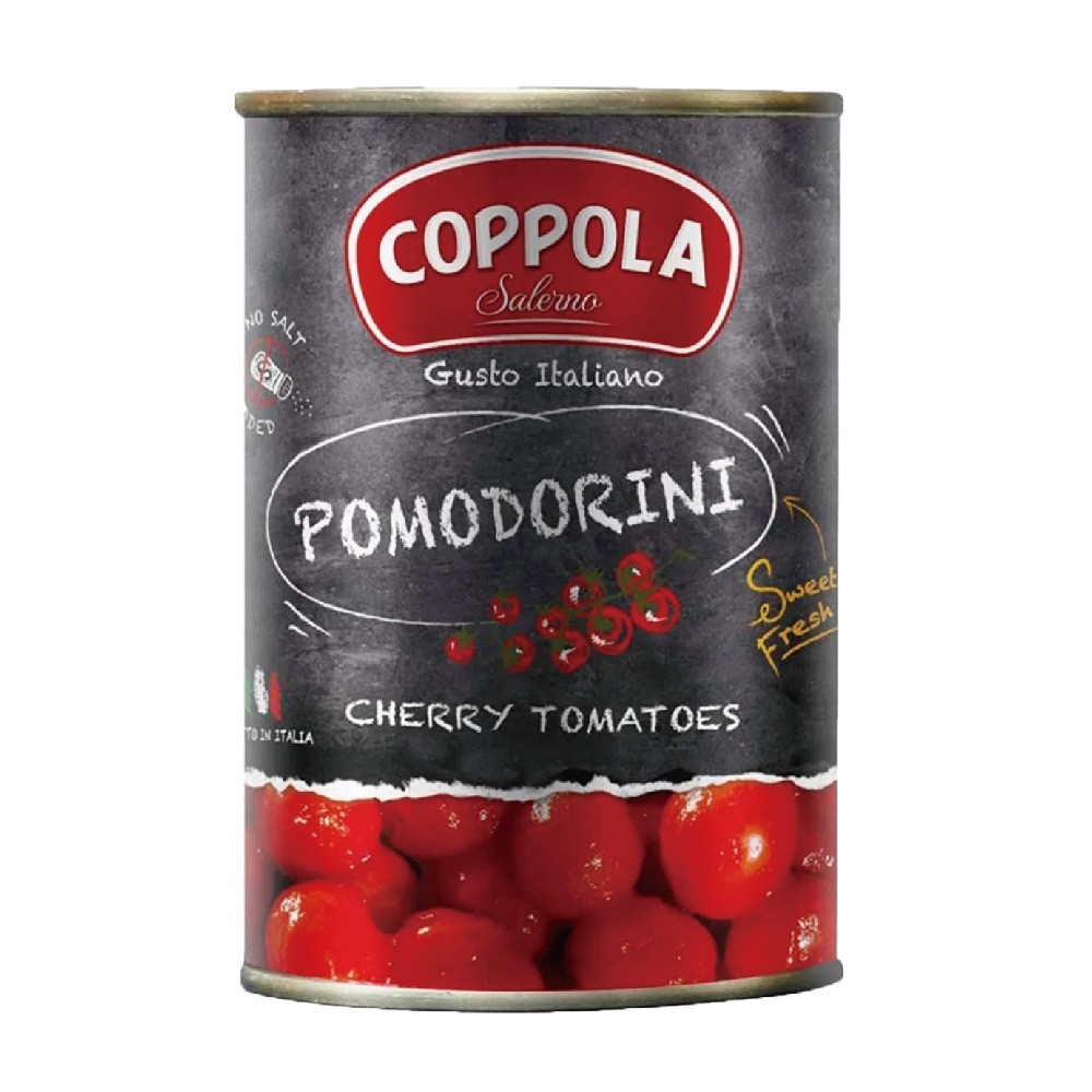 Coppola 柯波拉 義大利整粒小番茄 400g 無麩質 不含防腐劑