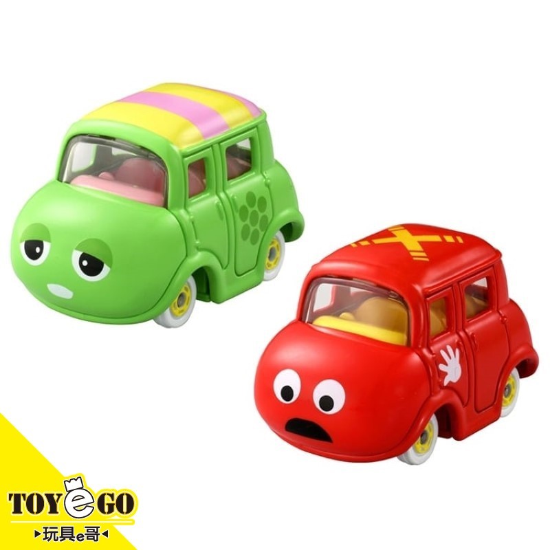 TOMICA Dream SP Gachapin &amp; Mukku 小汽車組 玩具e哥 91391