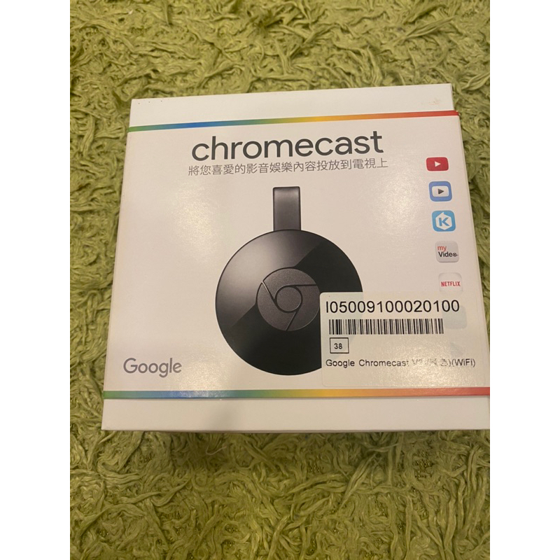 chromecast  google v3 黑色 第三代