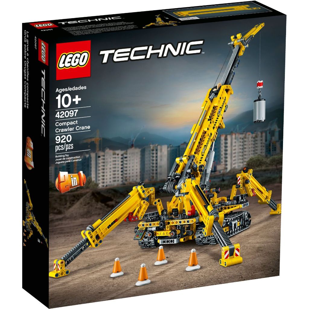 LEGO 42097 小型履帶起重機《熊樂家 高雄樂高專賣》Technic 科技系列