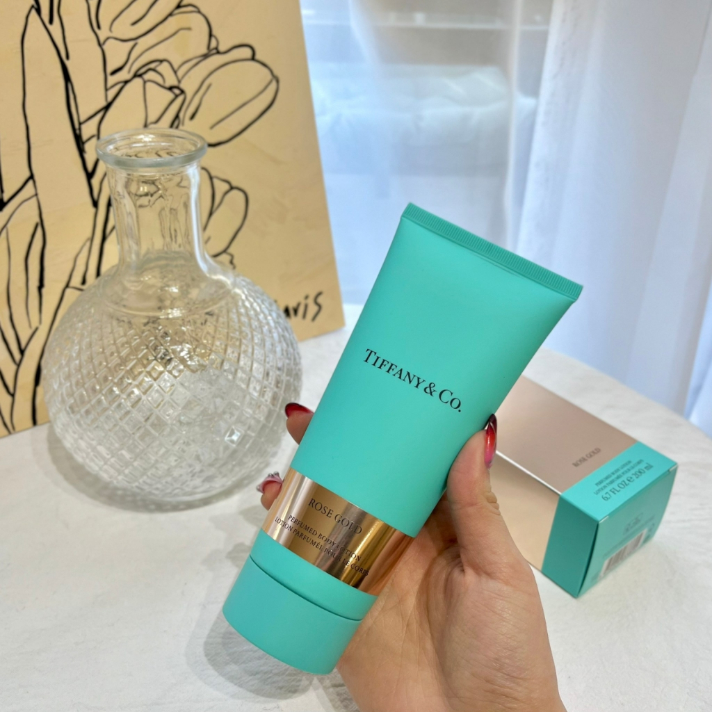 沐媽☀️正品開發票 Tiffany &amp; CO. 玫瑰金 護手霜 身體乳 乳液 Rose Gold 蒂芙尼